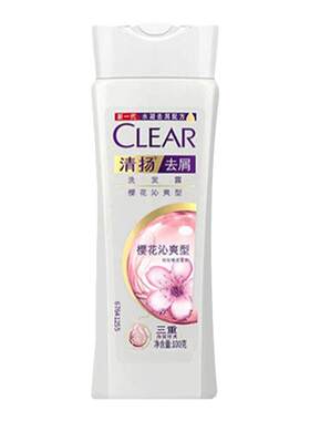 清扬樱花洗发水女100g清扬洗发水