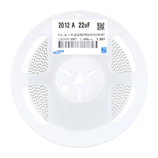 原装 0805贴片电容 6.3V 22UF ±20% X5R CL21A226MQQNNNE (50只)