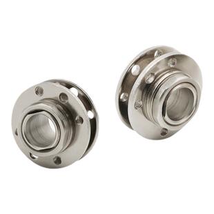 医疗仪器圆盘阻尼转轴 360°任意停定位可调大扭矩铰链过线孔11mm