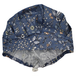 巧护士居家卫生厨房做饭防尘油烟帽子透气薄款睡帽女医生长发花帽