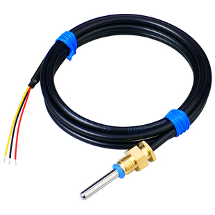 DS18B20超声波热量表温度传感器暖气计量表PT1000热电阻测温探头