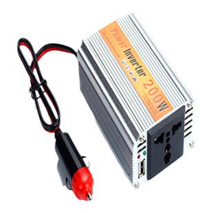 200W车载逆变器 电压升压器12V转220V汽车电源转换充电器转交流电