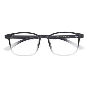 久森超轻TR90眼镜框男方框渐变色可配近视眼镜架女士潮款网红7797