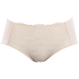 古今内衣女士舒适中高腰弹性纤维蕾丝内裤三角裤女