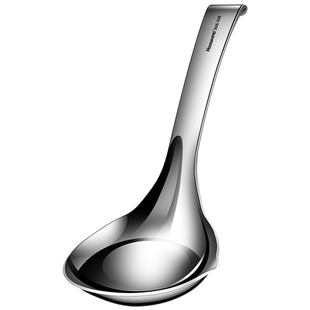 316不锈钢汤勺家用大号盛汤勺子短柄小号粥勺食品级加深喝汤汤匙