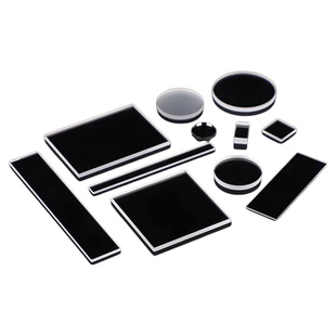 定制耐高温石英片玻璃片圆形方形石英片实验光学视窗镜片非标件