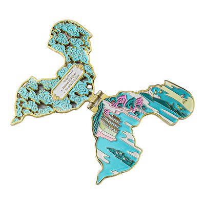 合肥巢湖折叠开合蝴蝶冰箱贴