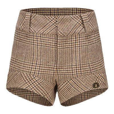 LACERTA设计感直筒短裤