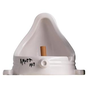 HENDA 烟灰缸防风杜尚泉小便池艺术摆件陶瓷潮流创意礼物达达主义