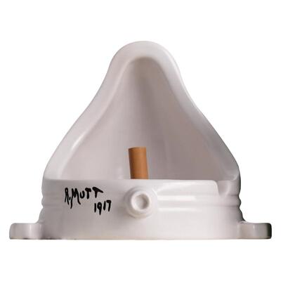 烟灰缸达达主义小便池艺术防风