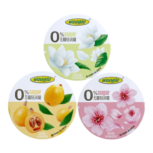 woogie无糖轻润糖薄荷糖果润喉教师节礼物含片喉咙痛口气清新清润