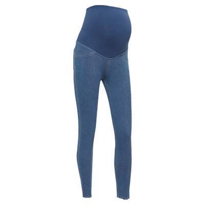 mamanstyle孕妇凉感夏季牛仔裤