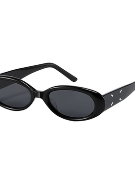 GM复古猫眼椭圆框防晒女太阳镜