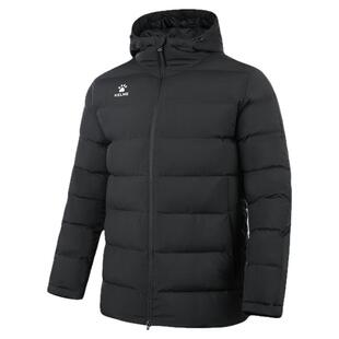 卡尔美运动棉服足球训练外套加厚保暖连帽羽绒棉衣棉袄体育生正品