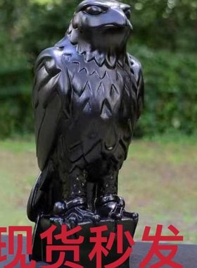 独立现货新品创意树脂摆件动物头像老鹰头摆件桌面装饰工艺品