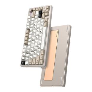 Furycube F75 铝坨坨客制化机械键盘三模无线RGB灯光Gasket结构