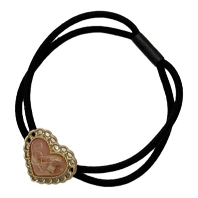 FUNCOCO｜年末清仓~精致碎贝方块简约小发圈头绳橡皮筋马尾皮套