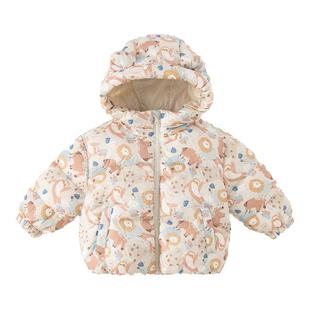 【商场同款】戴维贝拉儿童羽绒服冬装男童女童面包服宝宝保暖外套