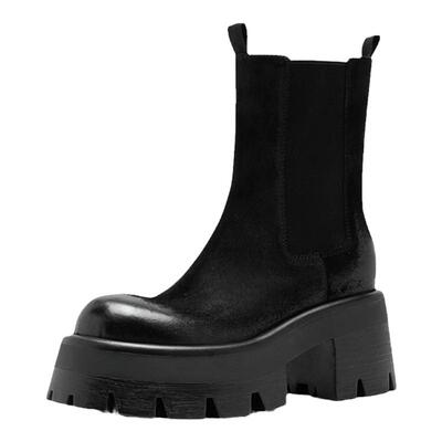 THIRTYMORE厚底切尔西短靴