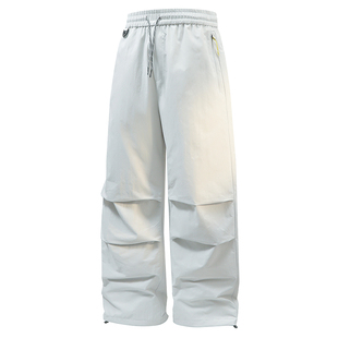 NASA STUSY美式2026新款秋冬装男款休闲长裤子加厚保暖工装羽绒裤