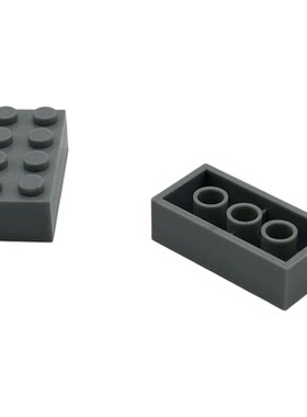 小颗粒拼装拼插积木玩具零配件2x4兼容乐高3001基础厚砖方块称斤