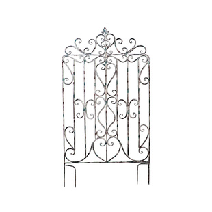 庭院铁艺爬藤架花架围栏阳台花园篱笆栅栏户外铁线莲攀爬植物支架