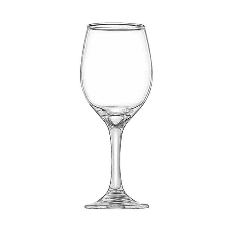 金达莱无铅加厚玻璃高脚红酒杯6