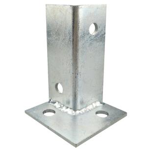 防腐木立柱脚套葡萄架底座固定器柱子角码围栏栅栏增高加厚连接件