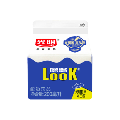 光明噜渴原味酸奶|超4000次加购