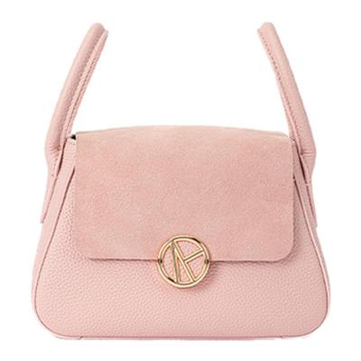 VH女包枝禾枕头包头层牛皮斜挎包