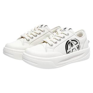 ACUPUNCTURE/爱克佩特圈A百搭新款休闲板鞋小白鞋男款厚底潮鞋