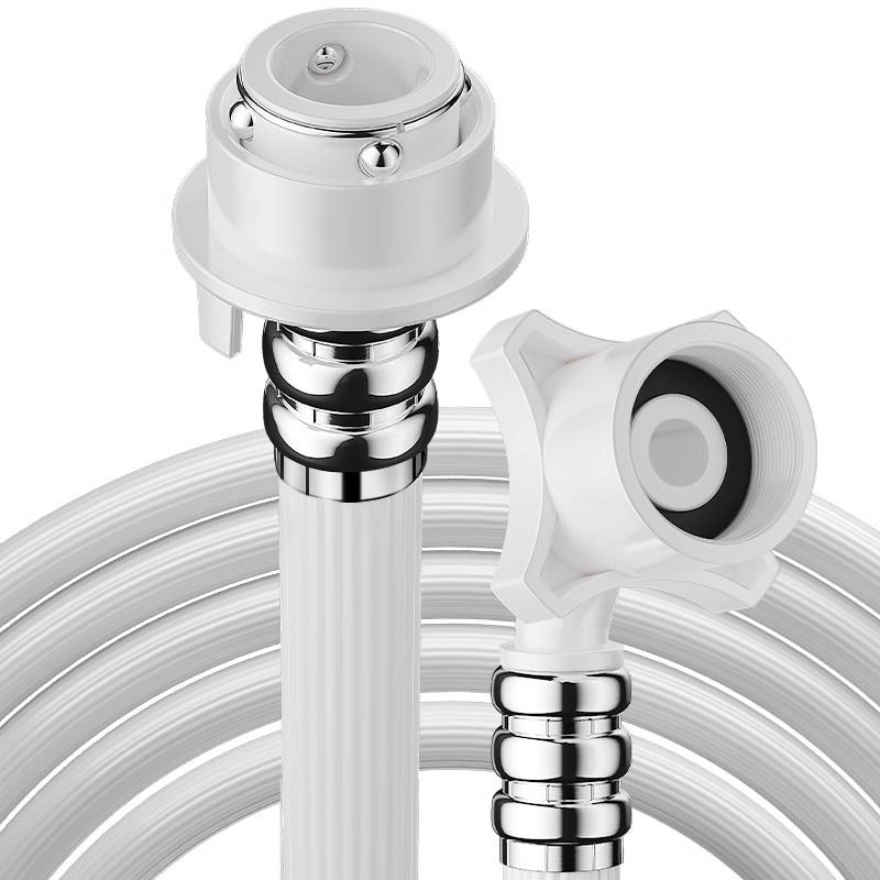 全自动洗衣机进水软管加长上水管通用延长管万能水龙头接头卡扣式