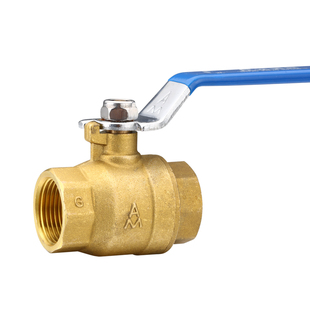 埃美柯208大流量铜球阀黄铜加厚丝扣螺纹球阀自来水阀家用总开关