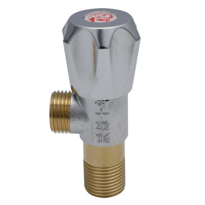 全铜4分三角阀冷热水开关家用