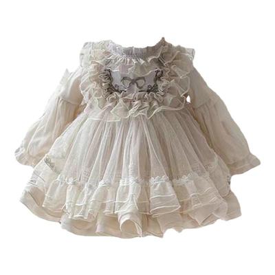 洛丽塔女童礼服宝宝公主裙冬季连衣裙生日礼服女童洋气春夏lolita