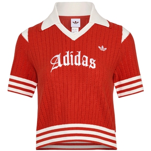 adidas阿迪达斯三叶草女子运动休闲短袖T恤KT3048