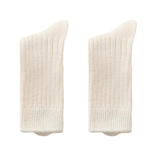 羊毛滑雪袜子男款秋冬中筒袜加厚保暖专业登山徒步运动抑菌防臭袜