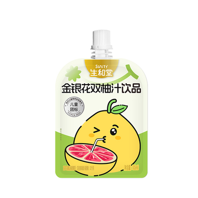 【杨超越同款】生和堂金银花双柚汁礼盒西柚100/105ml苹果山楂汁