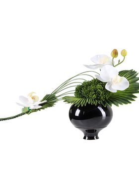 花小只现代陶瓷民宿摆件花艺