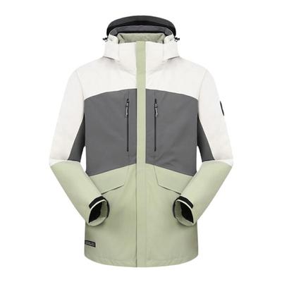 探路者冲锋衣男女同款秋冬三合一