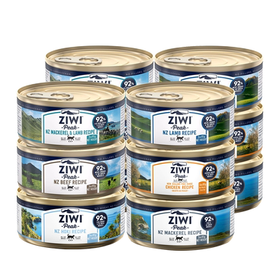 ZIWI巅峰无谷主食猫罐头85g*12罐
