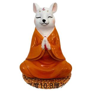 灰家仙像老鼠真身摆件禅意招财东北五大仙家吉祥物堂口办公桌装饰