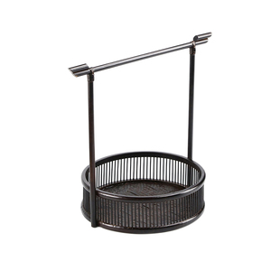 新中式香炉装饰摆件托盘组合套装样板间客厅茶几茶室禅意软装饰品