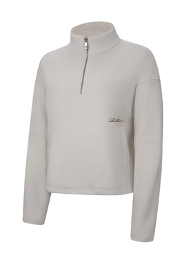 Plush Velour女士绒面超宽松款半拉链卫衣丨lululemon丨LW3KCZS