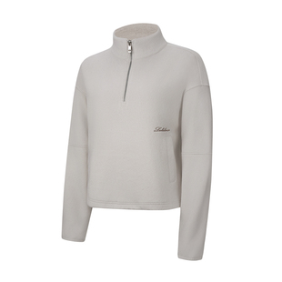 Plush Velour女士绒面超宽松款半拉链卫衣丨lululemon丨LW3KCZS