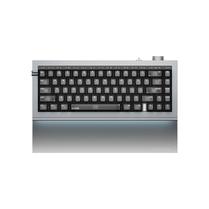 洛斐Hyzen67三模磁轴机械键盘