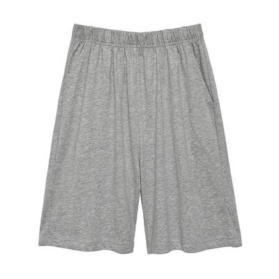 【100%棉】儿童灰色运动短裤夏天