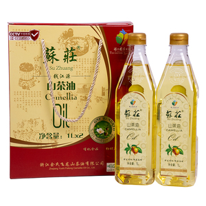 开化苏庄牌山茶油2024食用油天然高山茶籽压榨月子油木本植物油2L