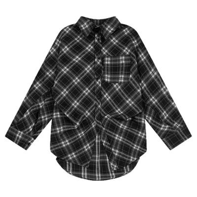 小尼力复古女装长袖衬衫