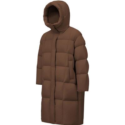 波司登廓形零压超长款女士羽绒服